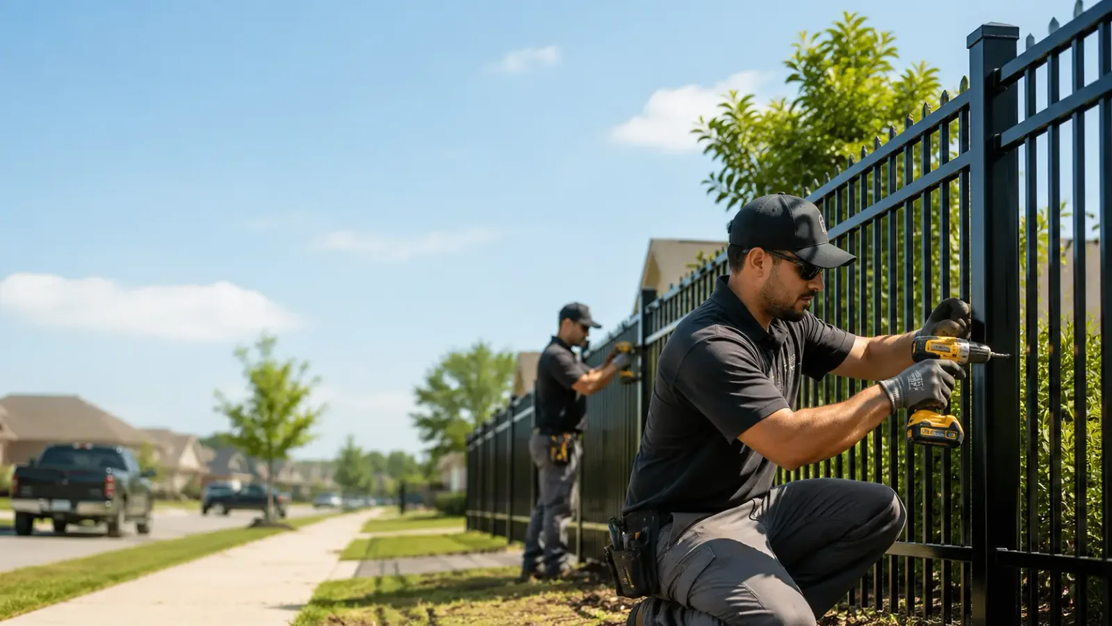 Metal Fence Installation in Darien, GA